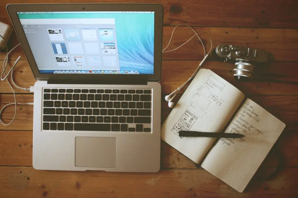 apple camera desk office