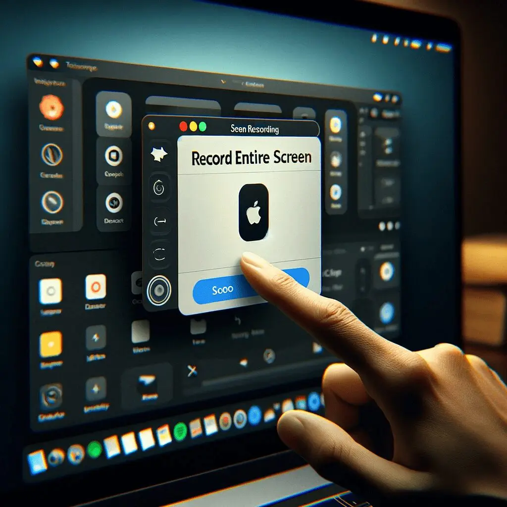 how to screen record on Mac