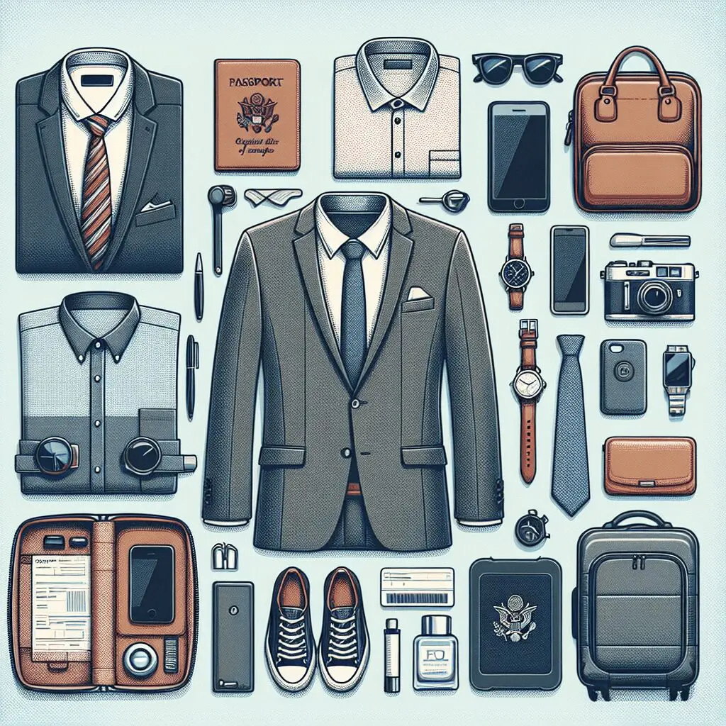 business travel packing list