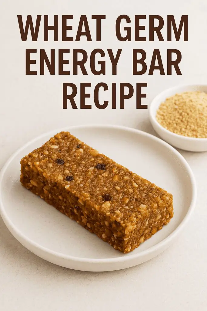 Wheat Germ Energy Bar