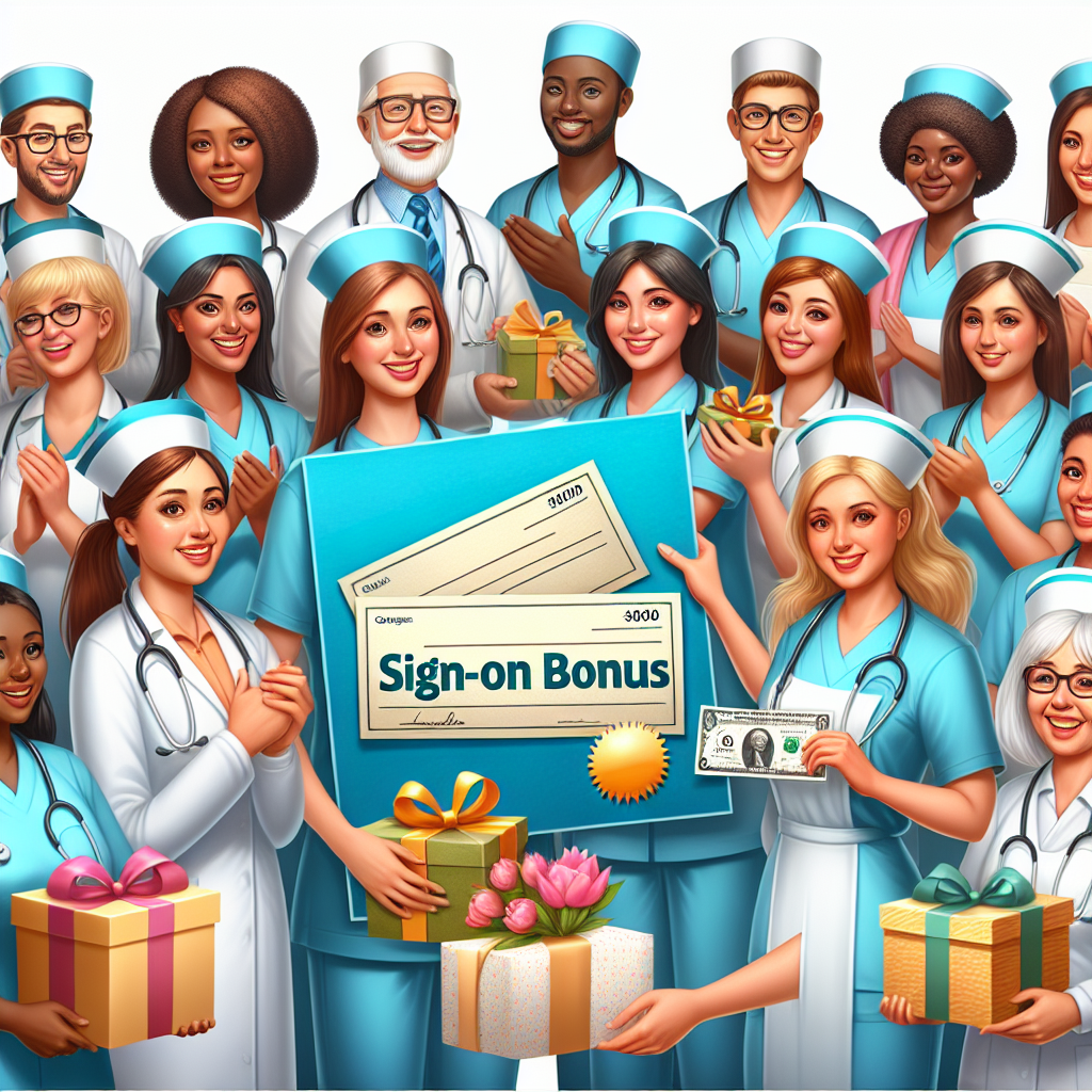 sign on bonus for nurses