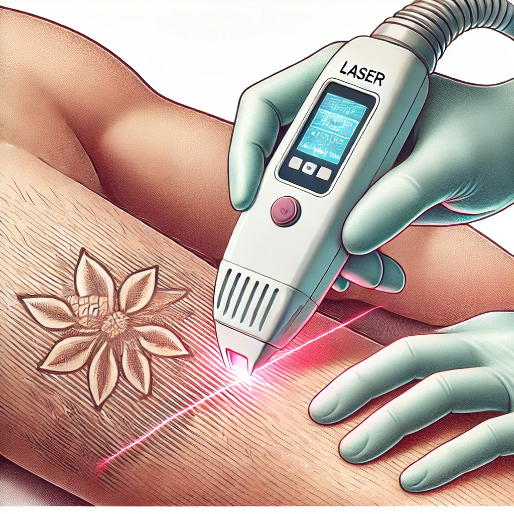 Laser tattoo removal