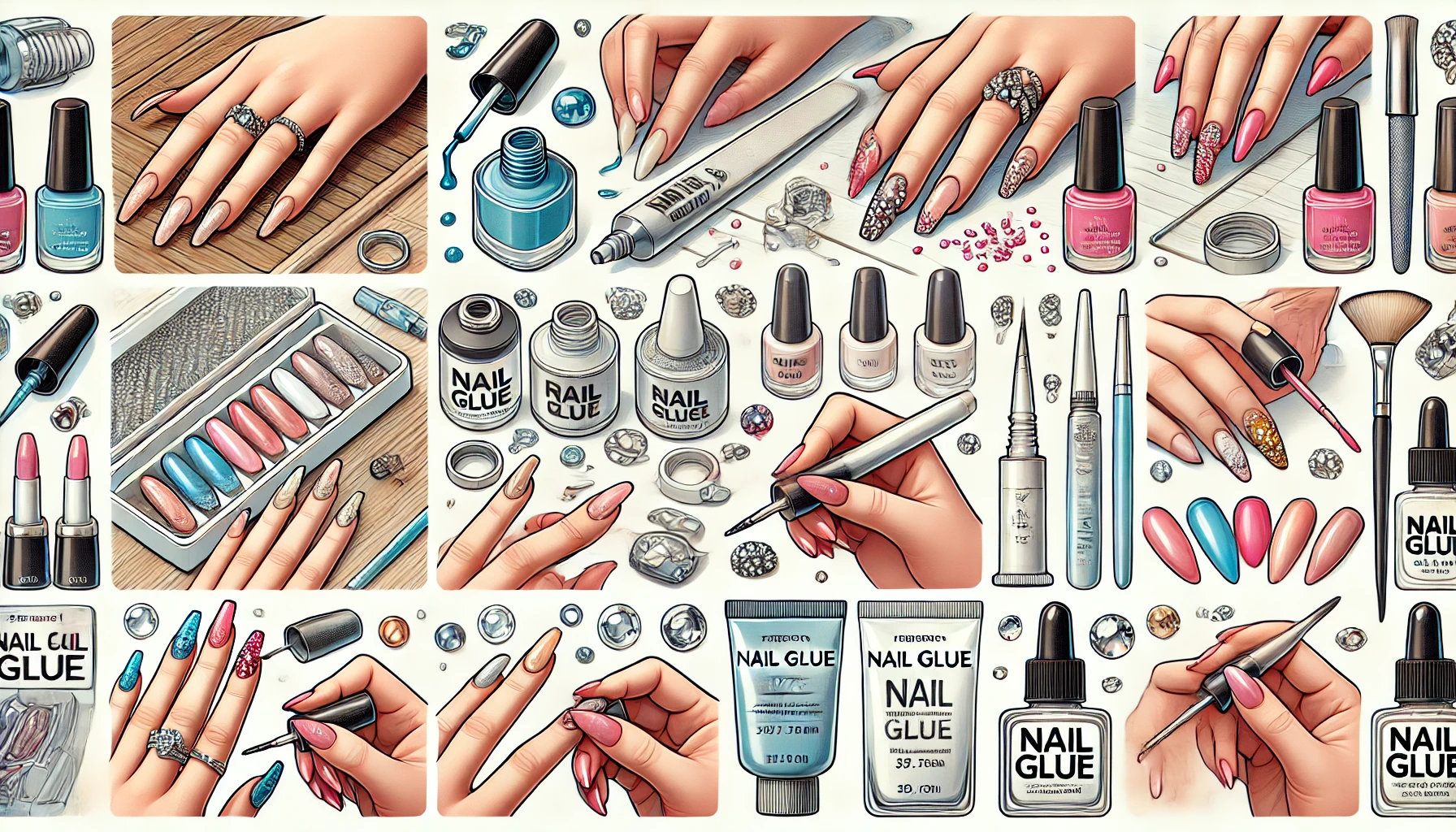 beauty secrets nail glue