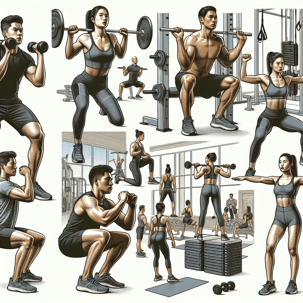 leg and arm strength training