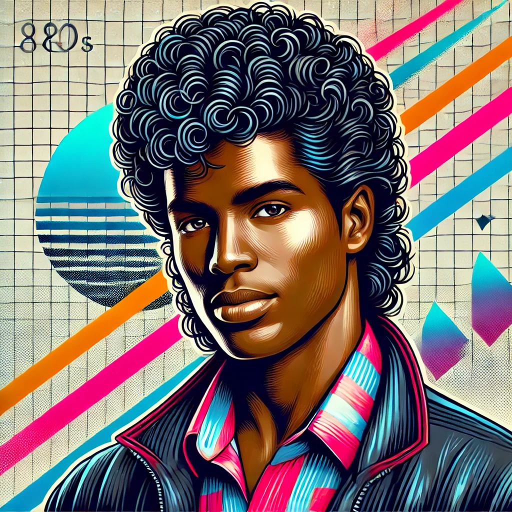 80s hairstyles jheri curl