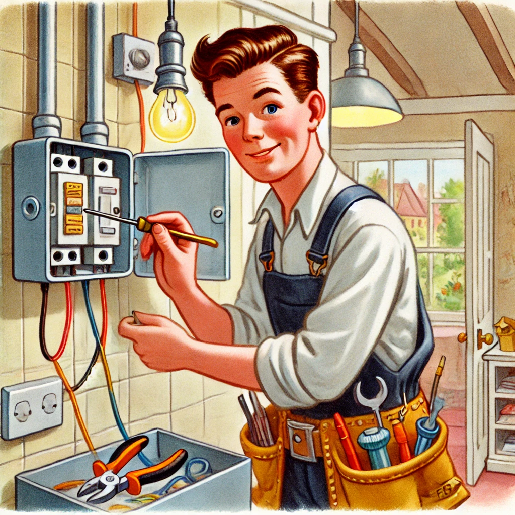 start a career as an electrician