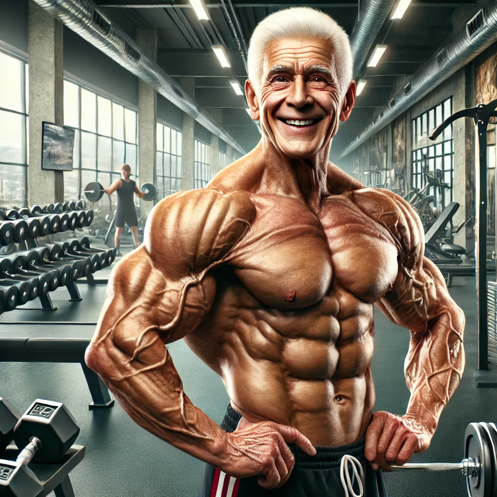 how to build muscle after 50